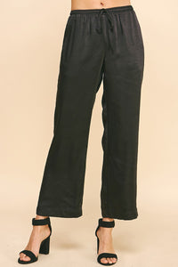 talk about it satin pants