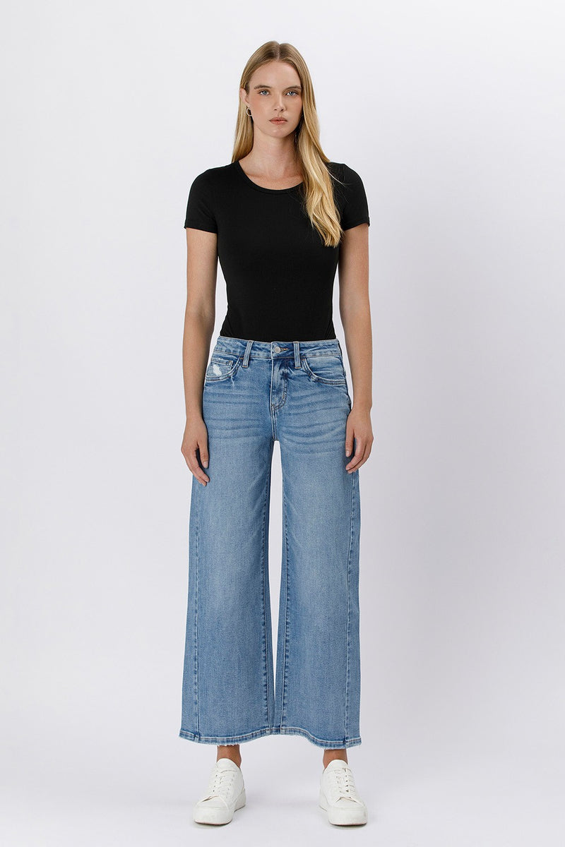 ideally baggy wide-leg denim