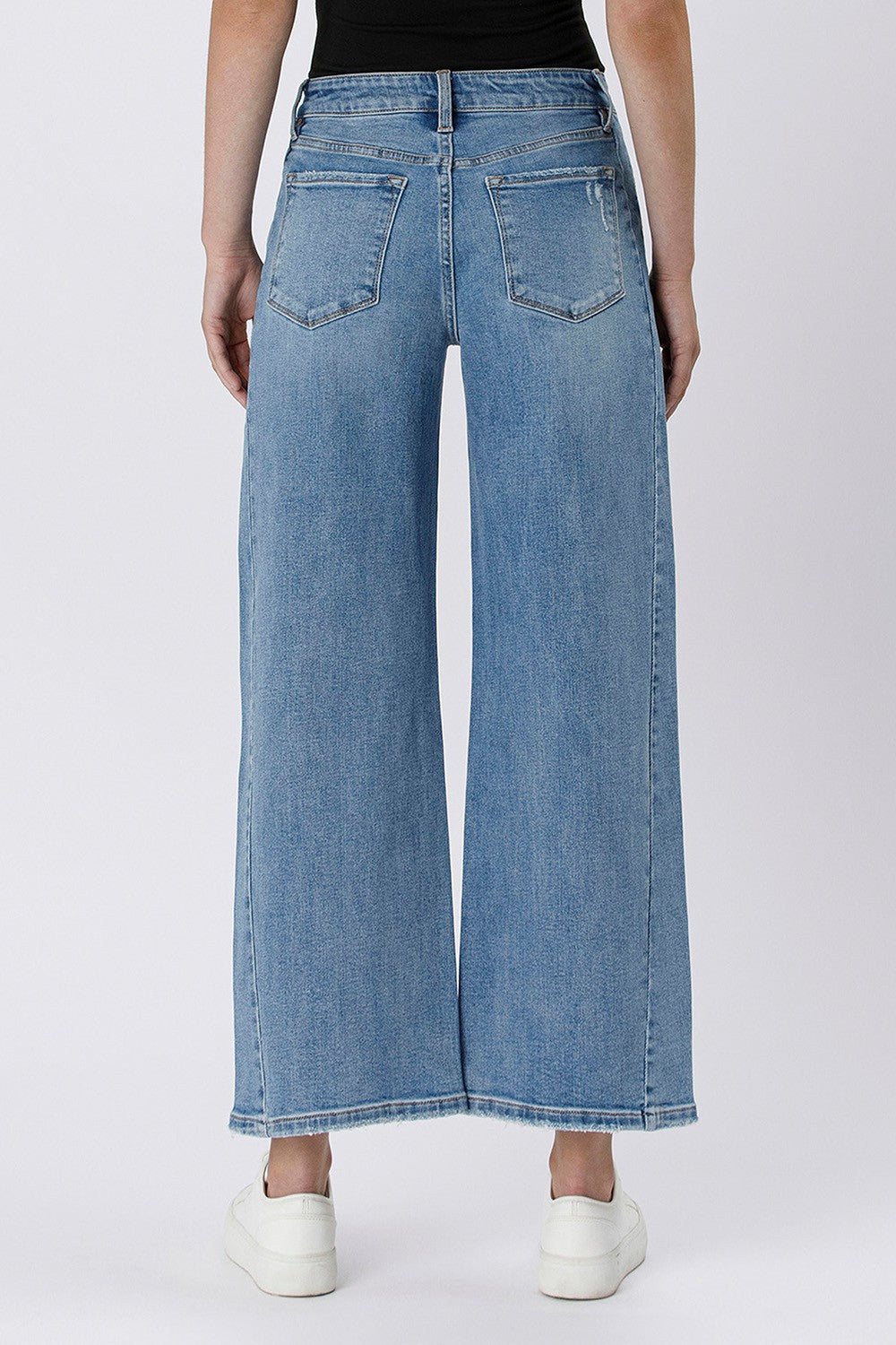ideally baggy wide-leg denim