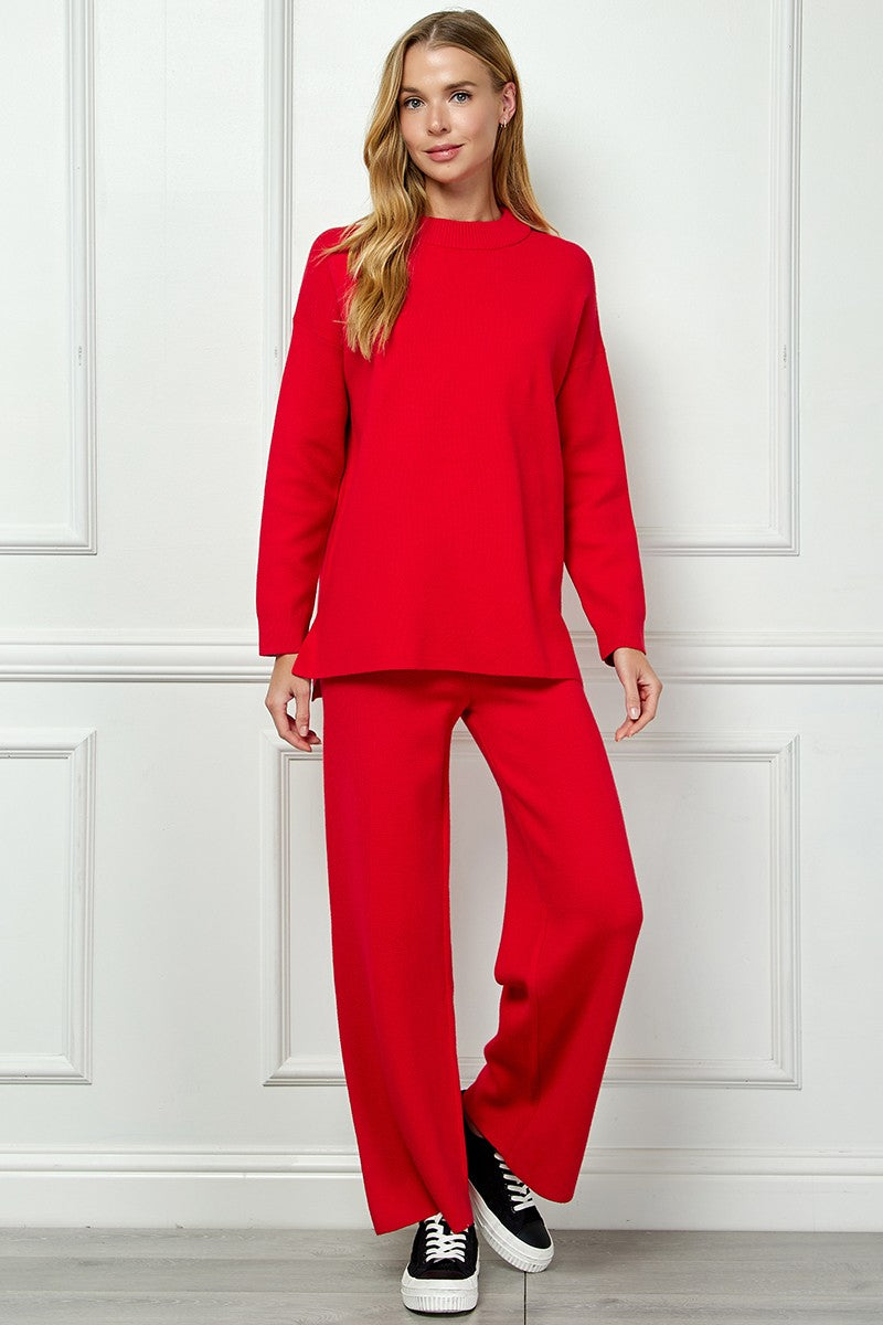 emma mock neck longsleeve sweater