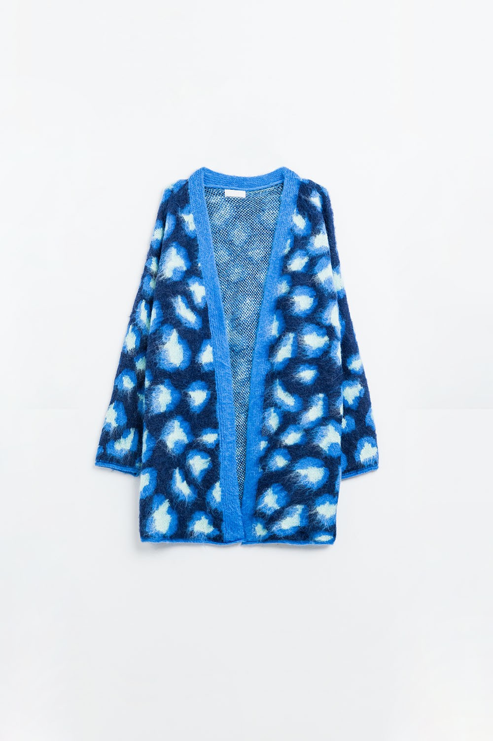 azure leopard cardigan | FINAL SALE