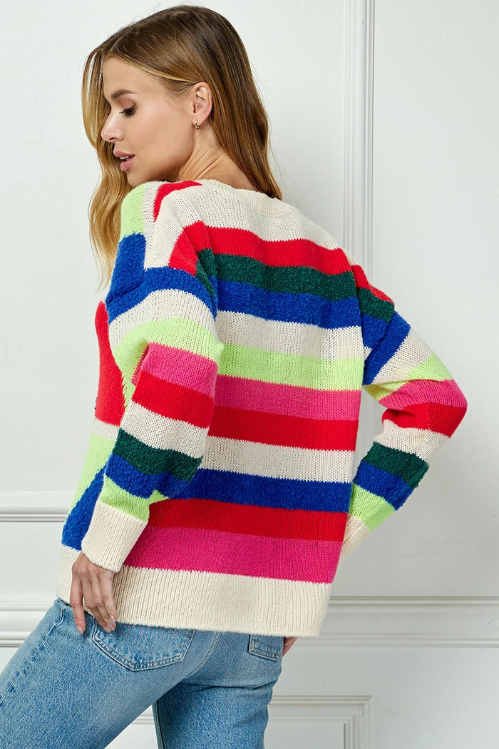 make some noise knit sweater