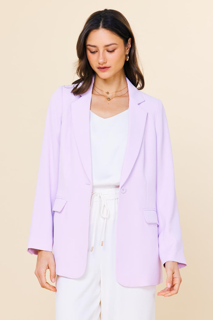 made for this lilac blazer