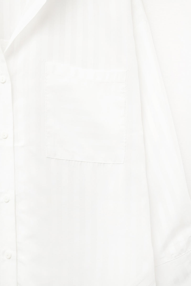 one things the same white button-up