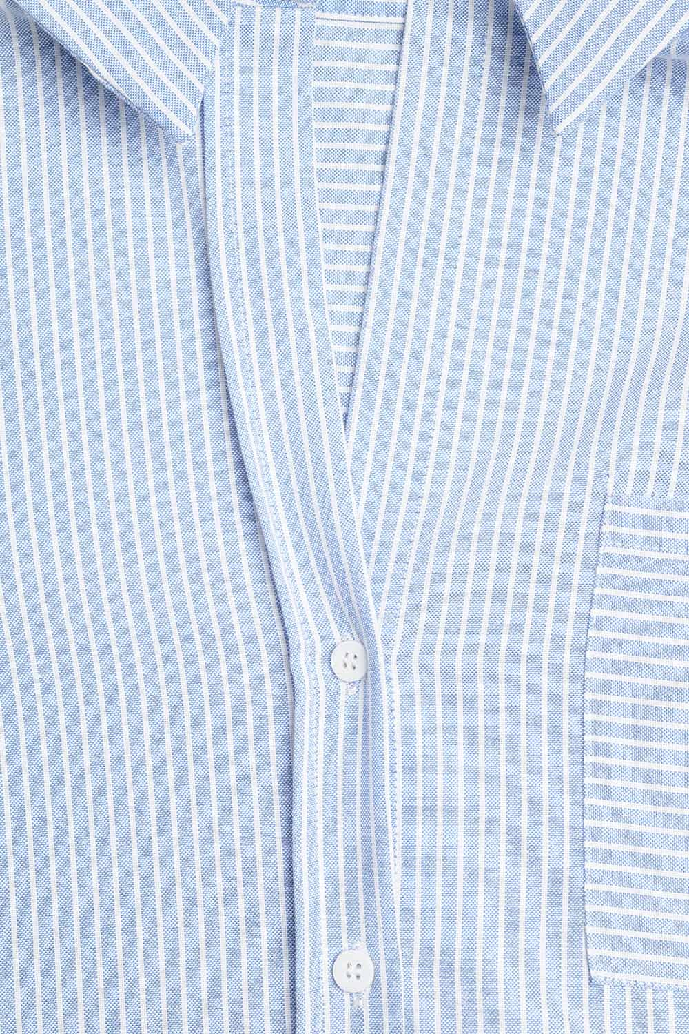 callie striped collared shirt | FINAL SALE