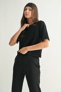 laguna butter soft drape tee