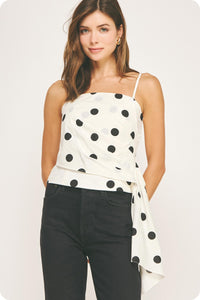 on the dotted line top
