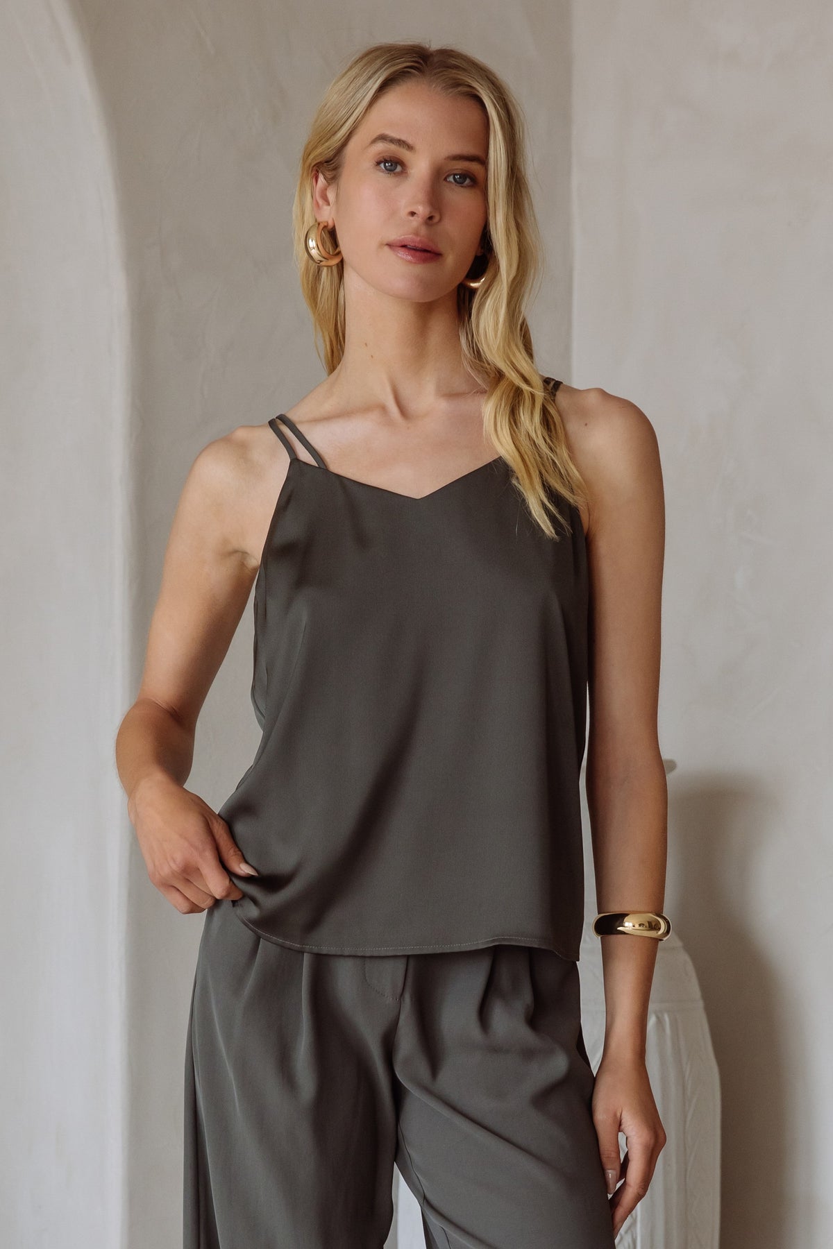 go overboard double strap cami