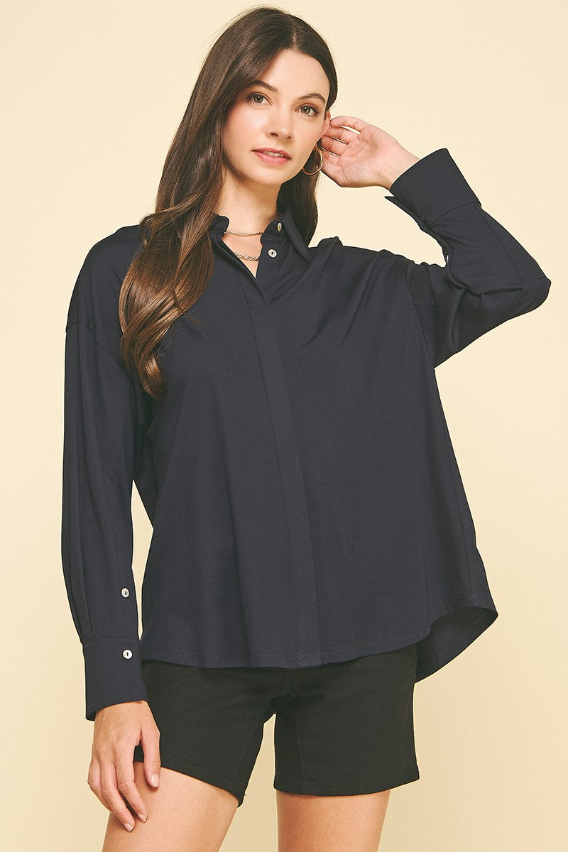 if you could button-down