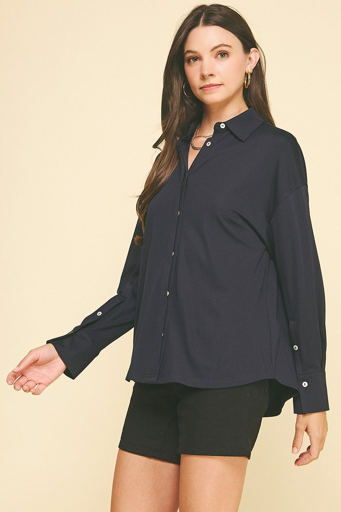 if you could button-down