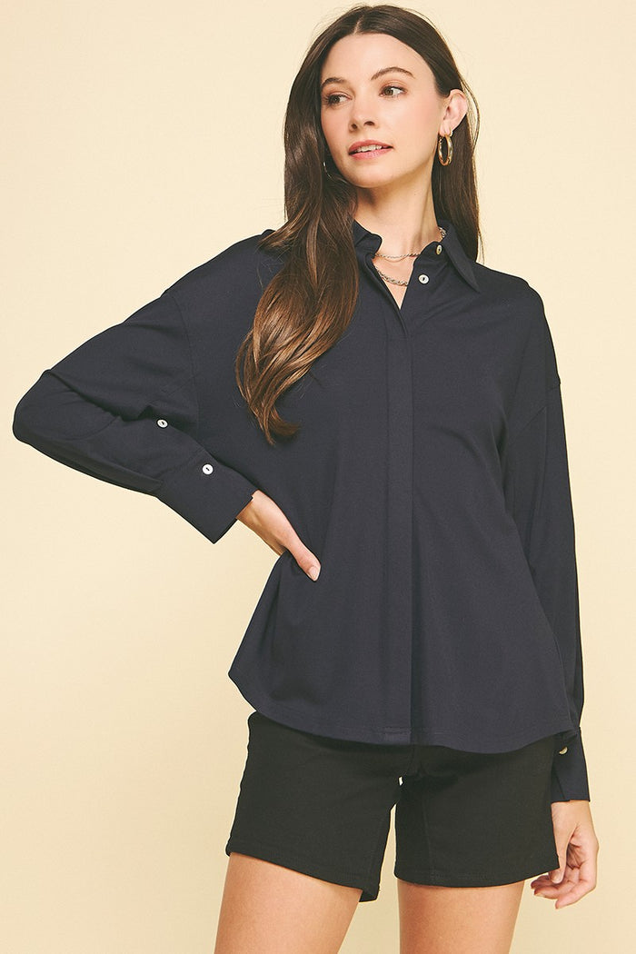 if you could button-down