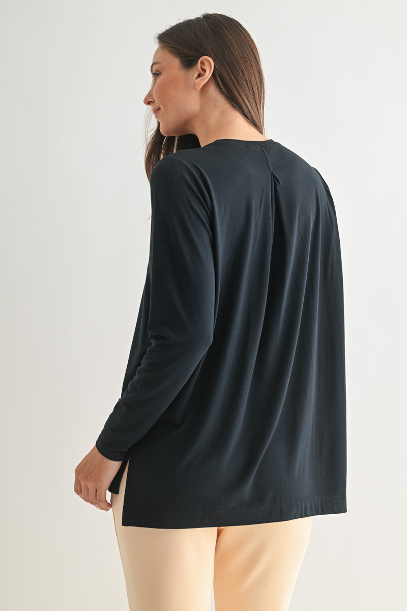 easy edge high/low longsleeve