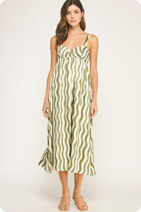 the best of it satin midi dress