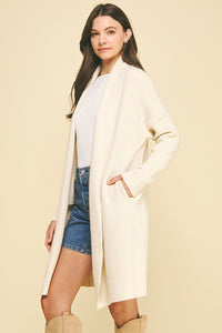 how its been long open cardigan