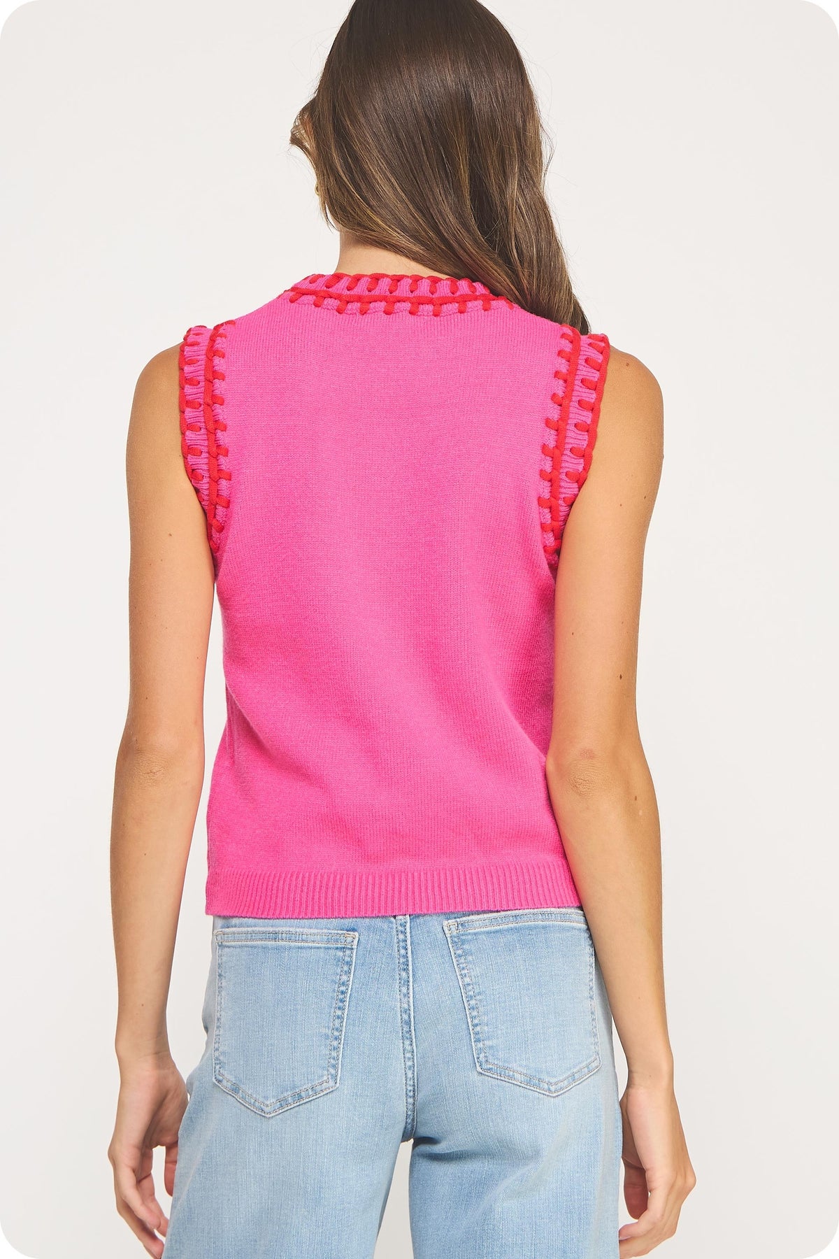 girly girl knit tank
