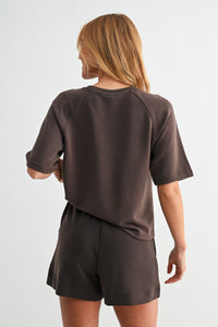 laguna butter soft drape tee