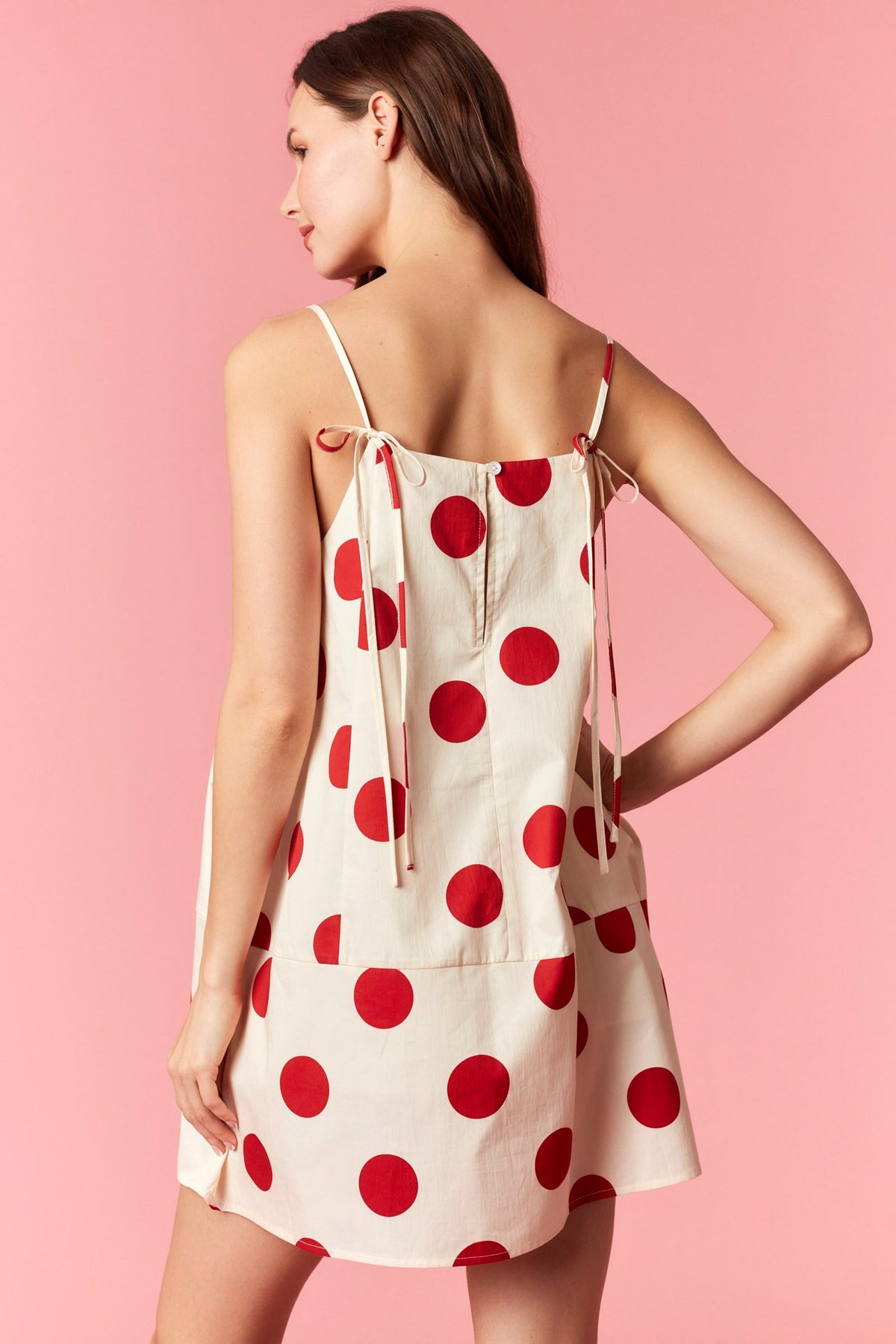 bold moves polka dot dress