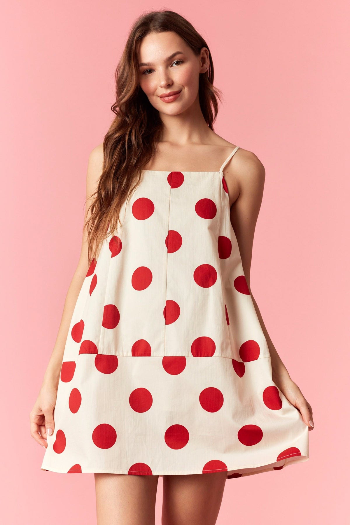 bold moves polka dot dress