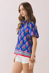 calla floral top