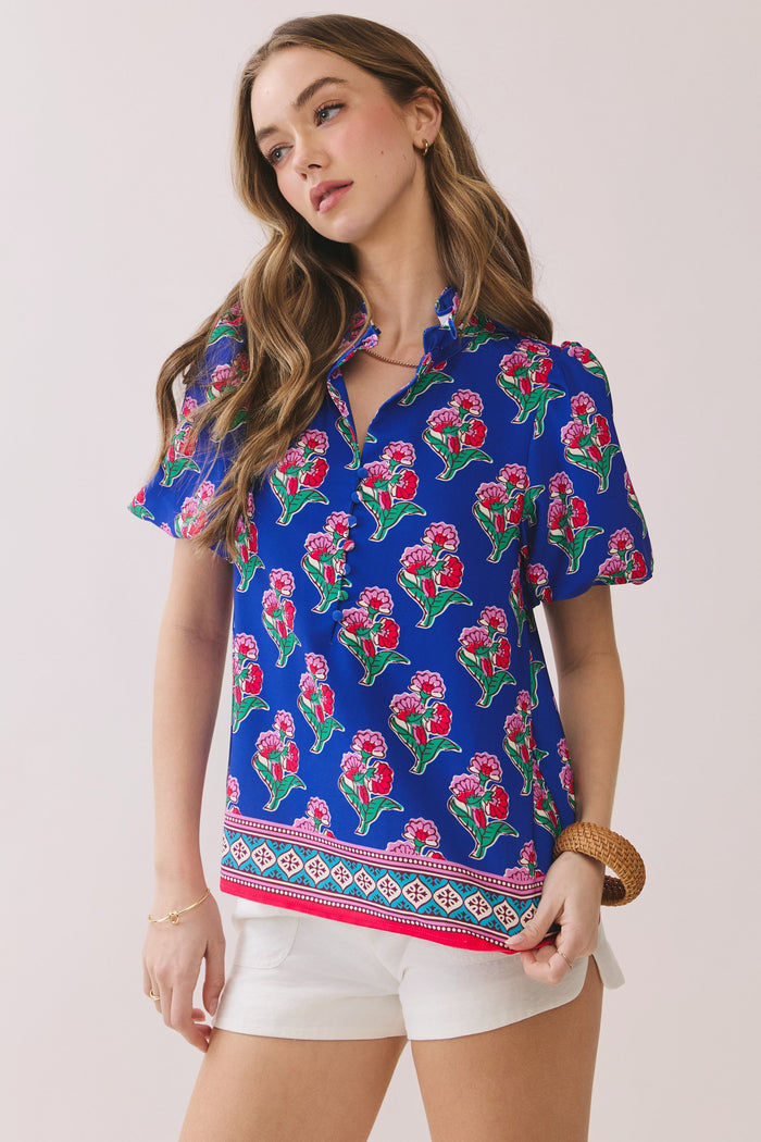 calla floral top