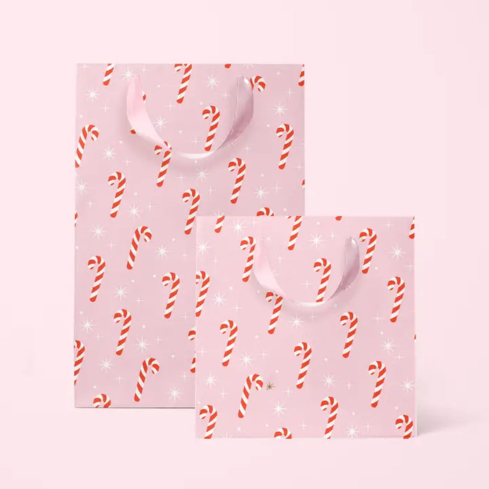 candy cane gift bags