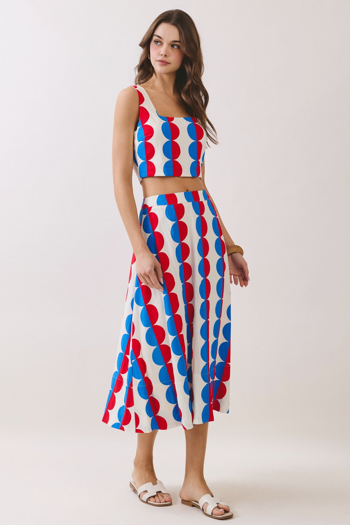 molly two-piece printed set