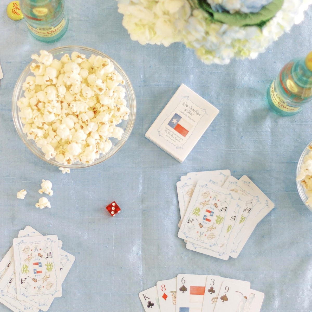 blue bow paper co playing cards