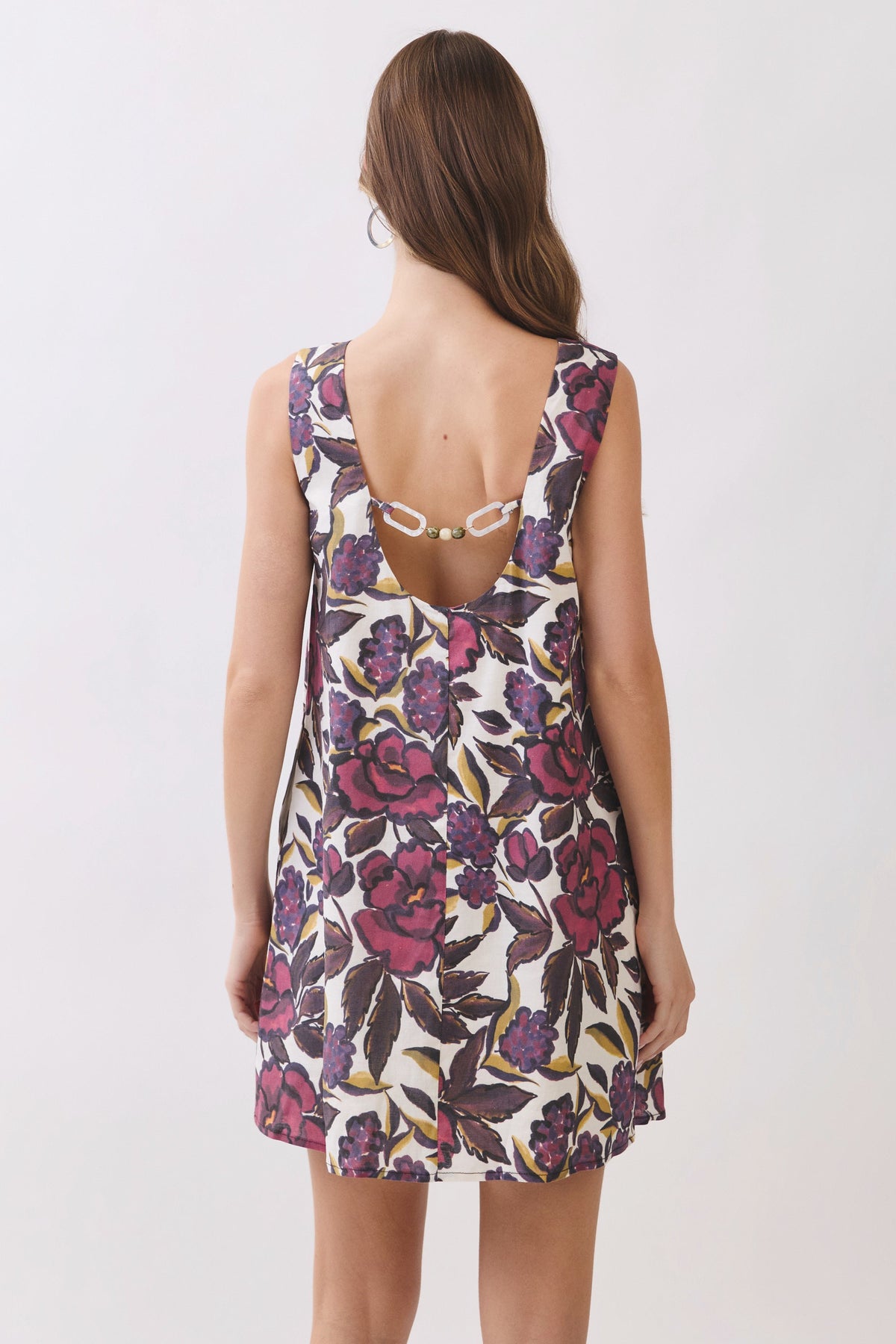 cabernet cutie floral dress