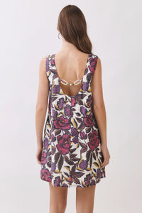 cabernet cutie floral dress