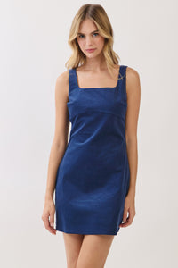 spice things up suede mini dress