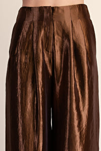 brown sugar wide leg pants