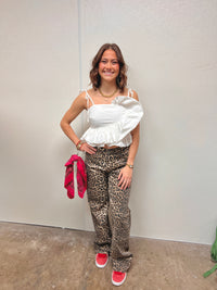 beck ruffle tank