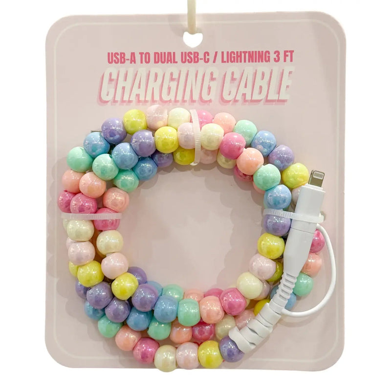 on the go beaded charging cable