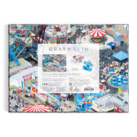 coney island 1000pc puzzle | gray malin