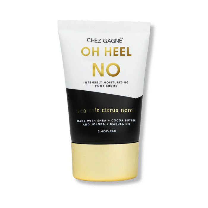 Oh heel no | intensely moisturizing foot crème || sea salt citrus neroli