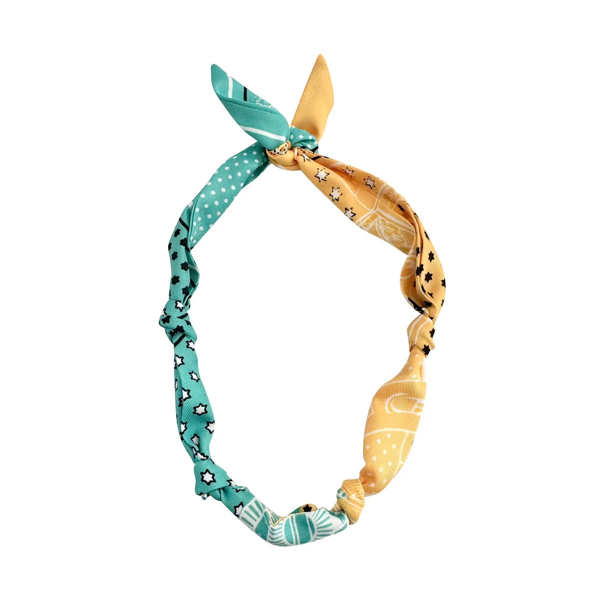 knotted scarf necklaces
