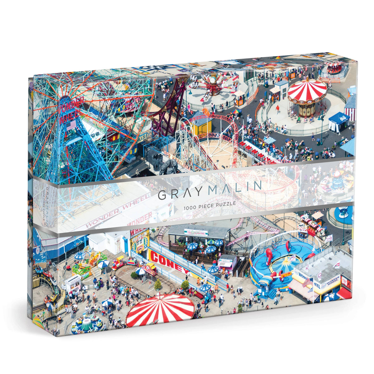 coney island 1000pc puzzle | gray malin