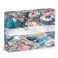 coney island 1000pc puzzle | gray malin