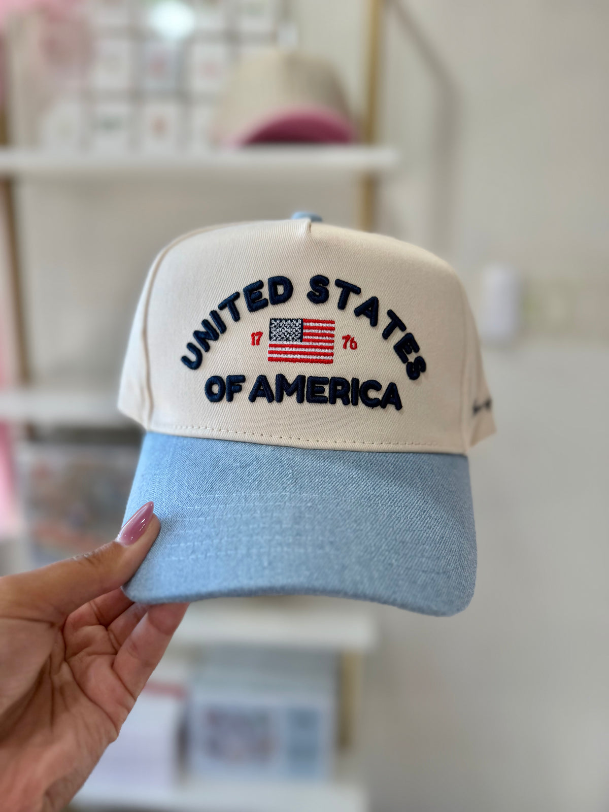 USA vintage trucker hat