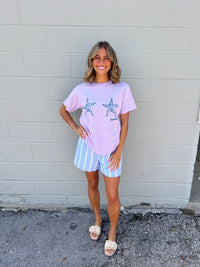 starfish bra beachin' tee