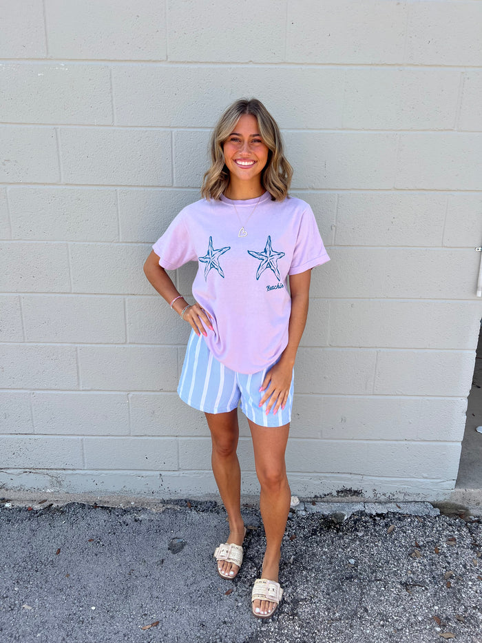 starfish bra beachin' tee