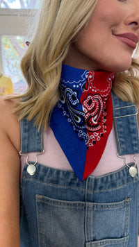 split decision bandana scarf
