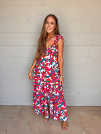 sunset stroll floral maxi | FINAL SALE