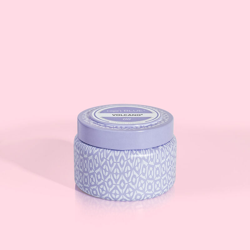 Capri blue | Volcano Digital Lavender Printed Travel Tin, 8.5 oz