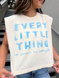 every little thing muscle tee