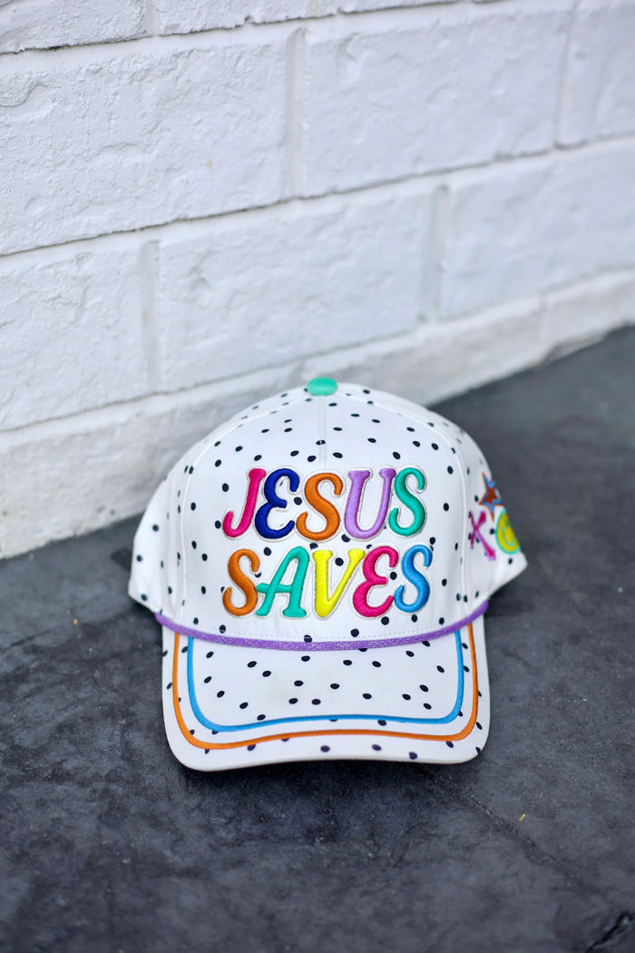 jesus saves trucker hat