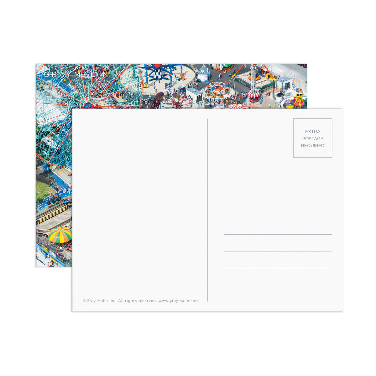 coney island 1000pc puzzle | gray malin