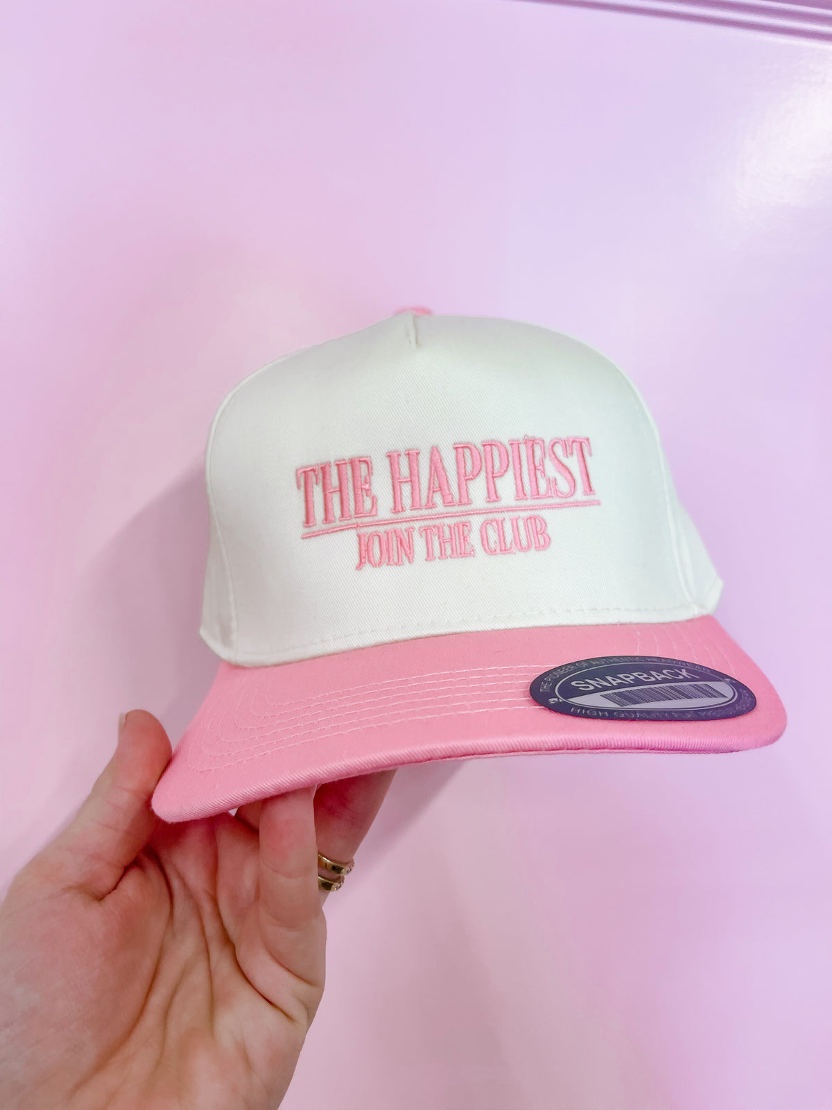 join the club pink trucker