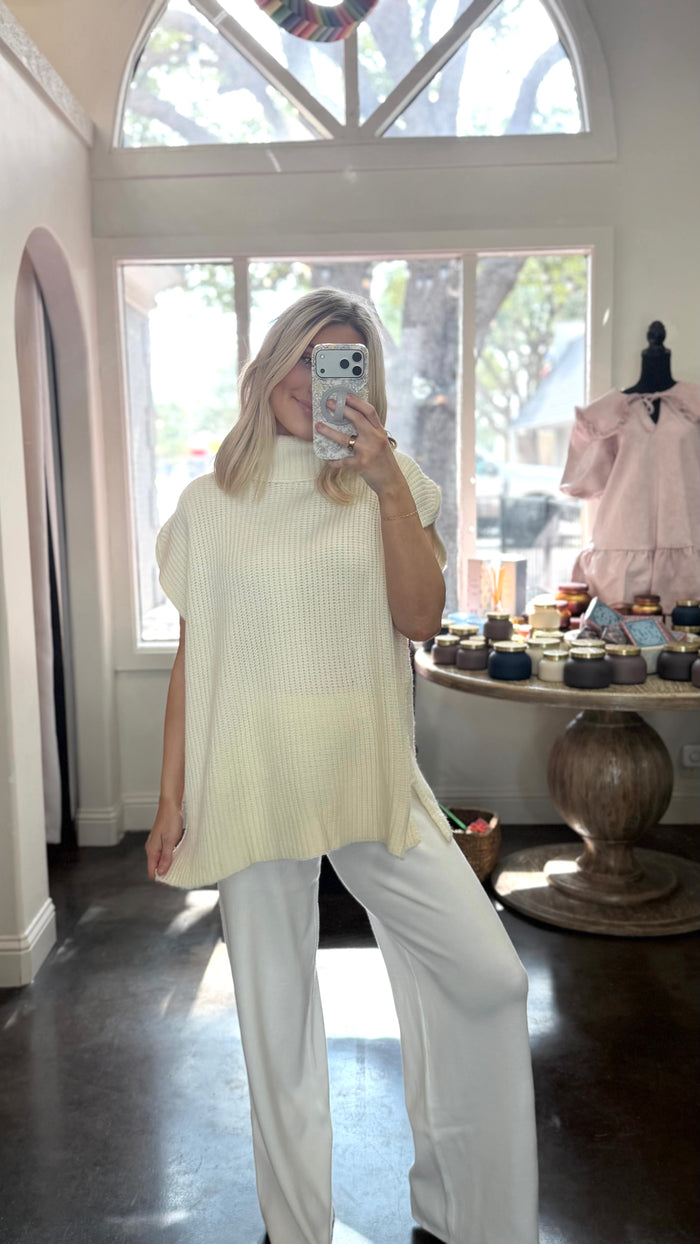 easy does it two-piece sweater set