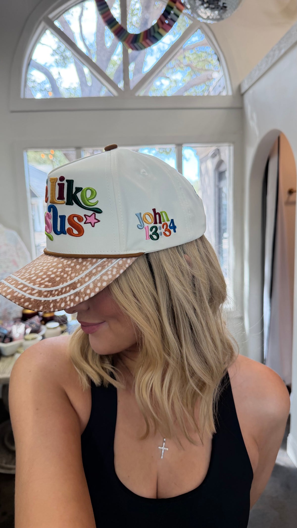 love like Jesus trucker hat